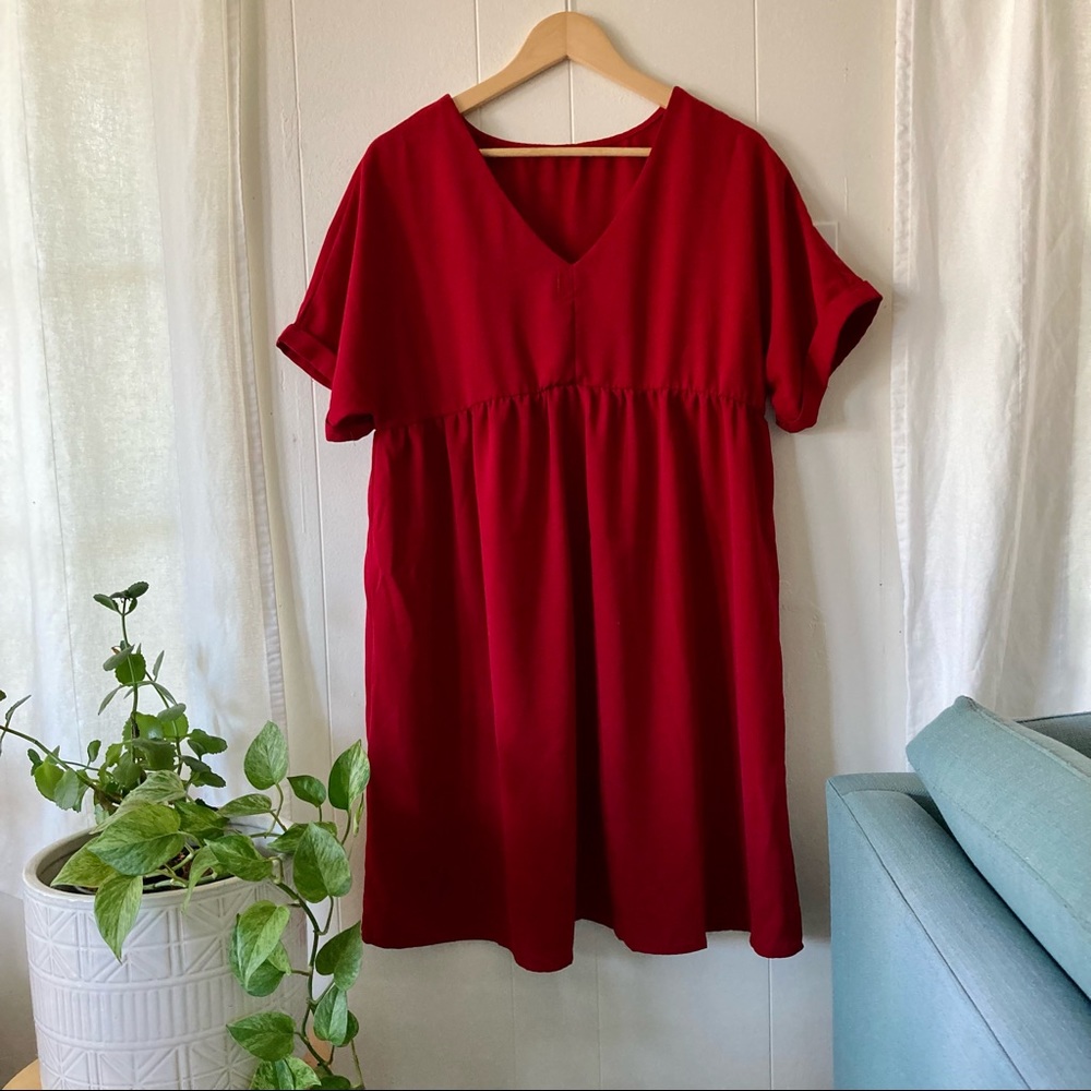 Boutique | burgundy dress